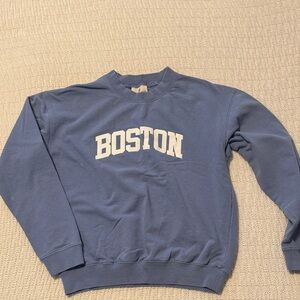 Boston Kids Blue Sweatshirt